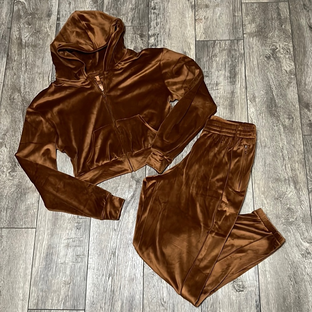 SKIMS VELOUR TRACKSUIT